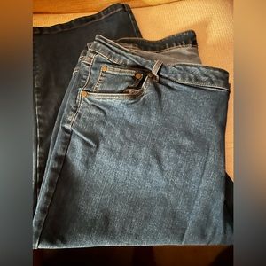 Woman Within, Woman’s Size 20W, Capri length, Denim